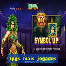 rpgs mais jogados do mundo